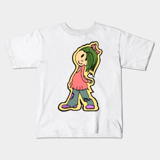 Cheeky girl Kids T-Shirt